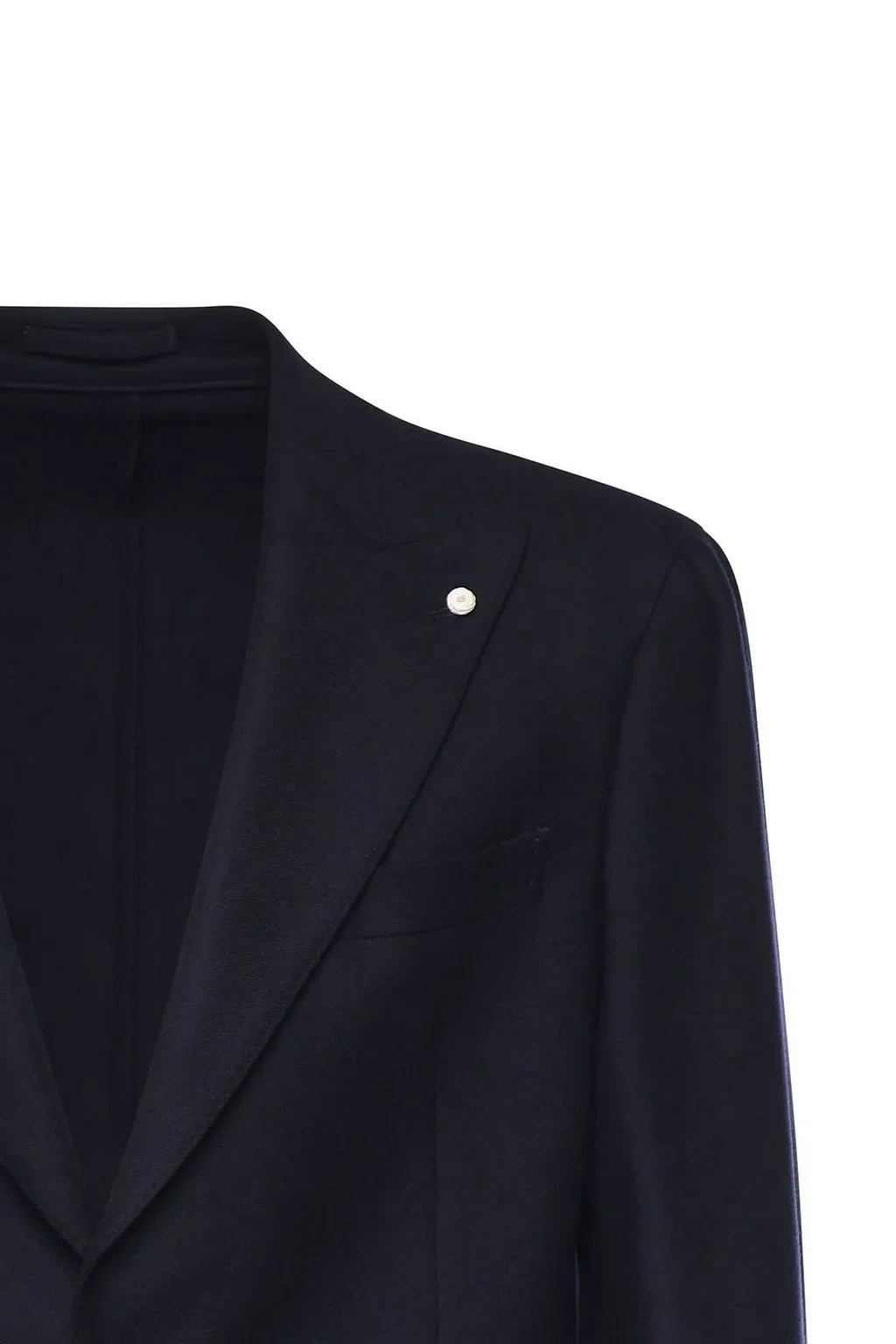 Luigi Bianchi Single-Breasted Peak-Lapel Blazer