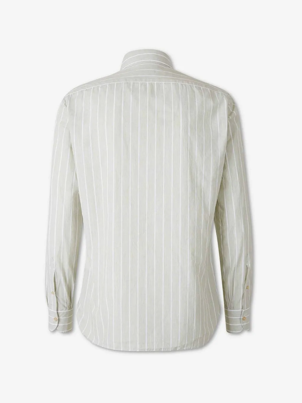 Luigi Borrelli Long Sleeved Striped Pattern Shirt