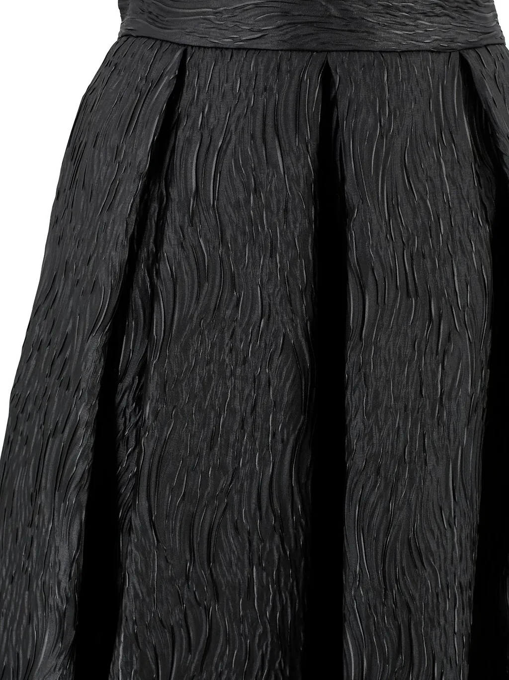 Lunatica Milano Pleated Flared Skirt