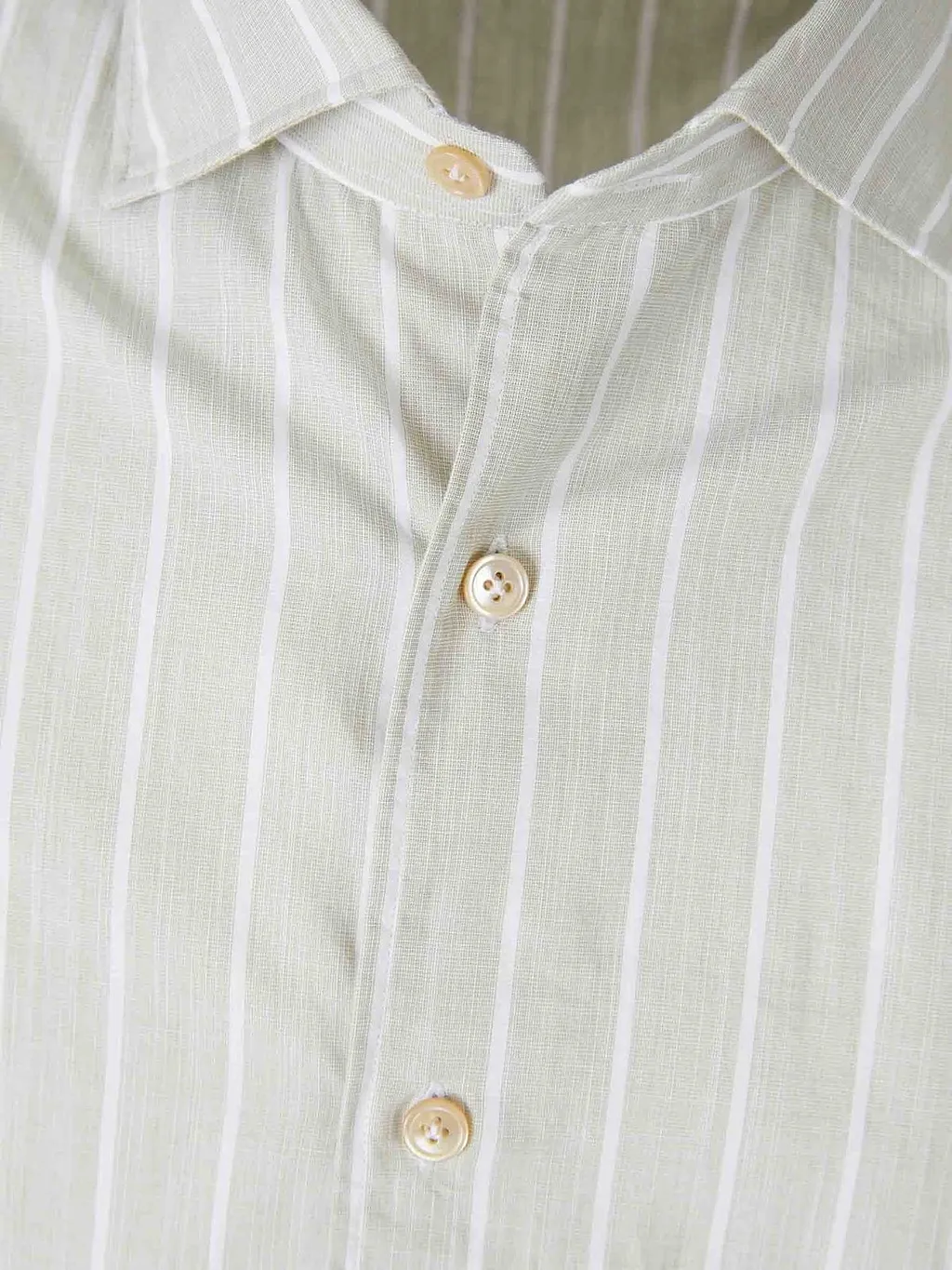 Luigi Borrelli Long Sleeved Striped Pattern Shirt