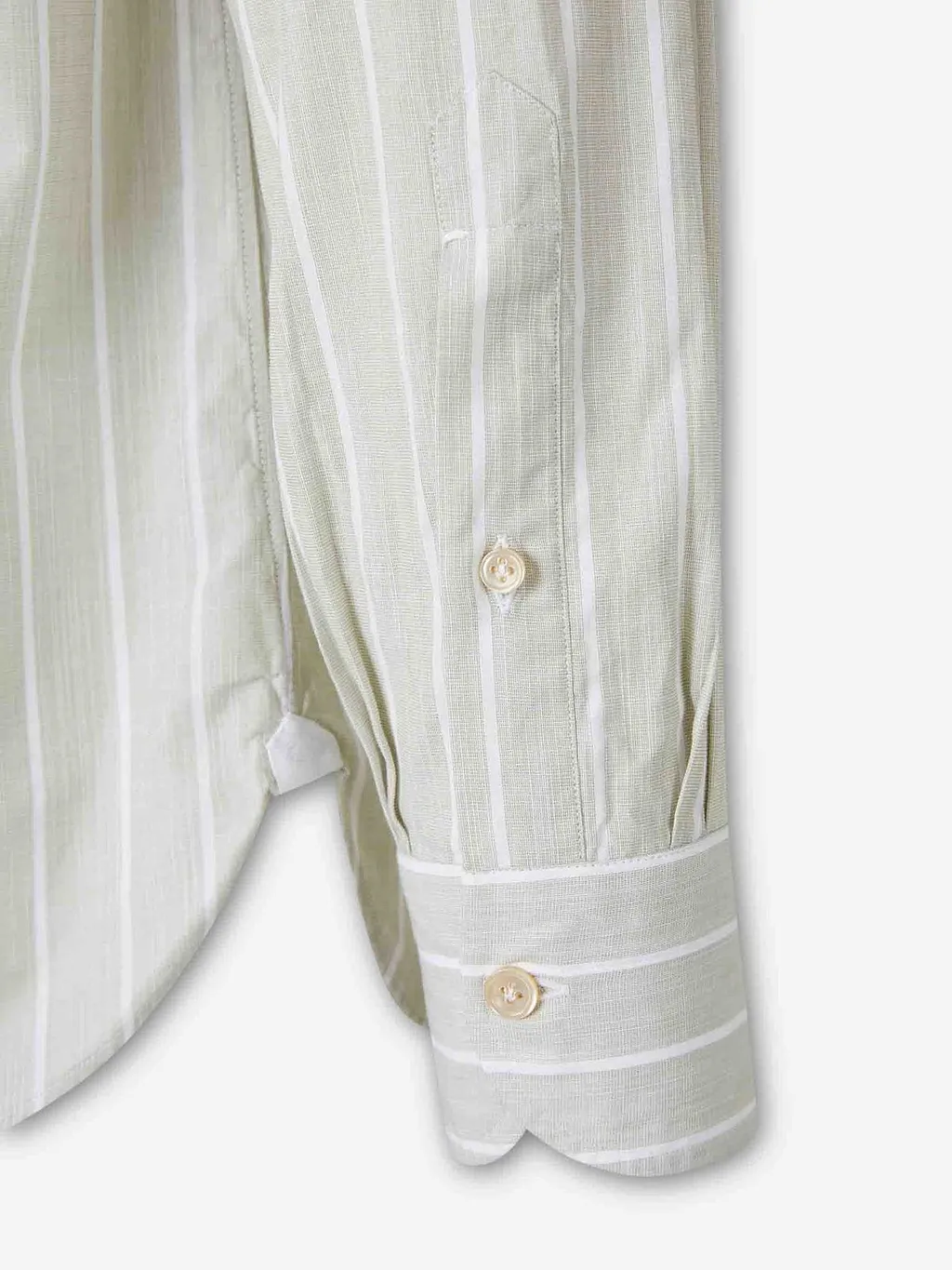Luigi Borrelli Long Sleeved Striped Pattern Shirt