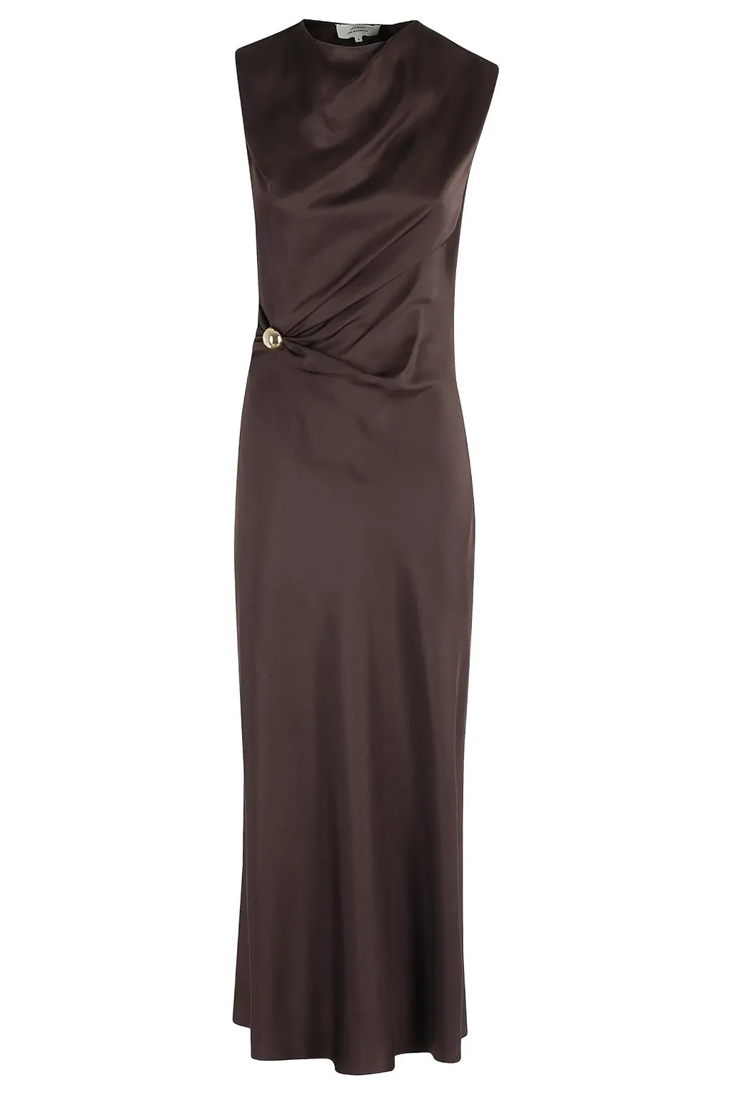 Roan Draped Sleeveless Dress