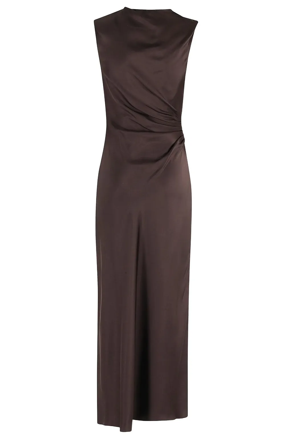 Roan Draped Sleeveless Dress