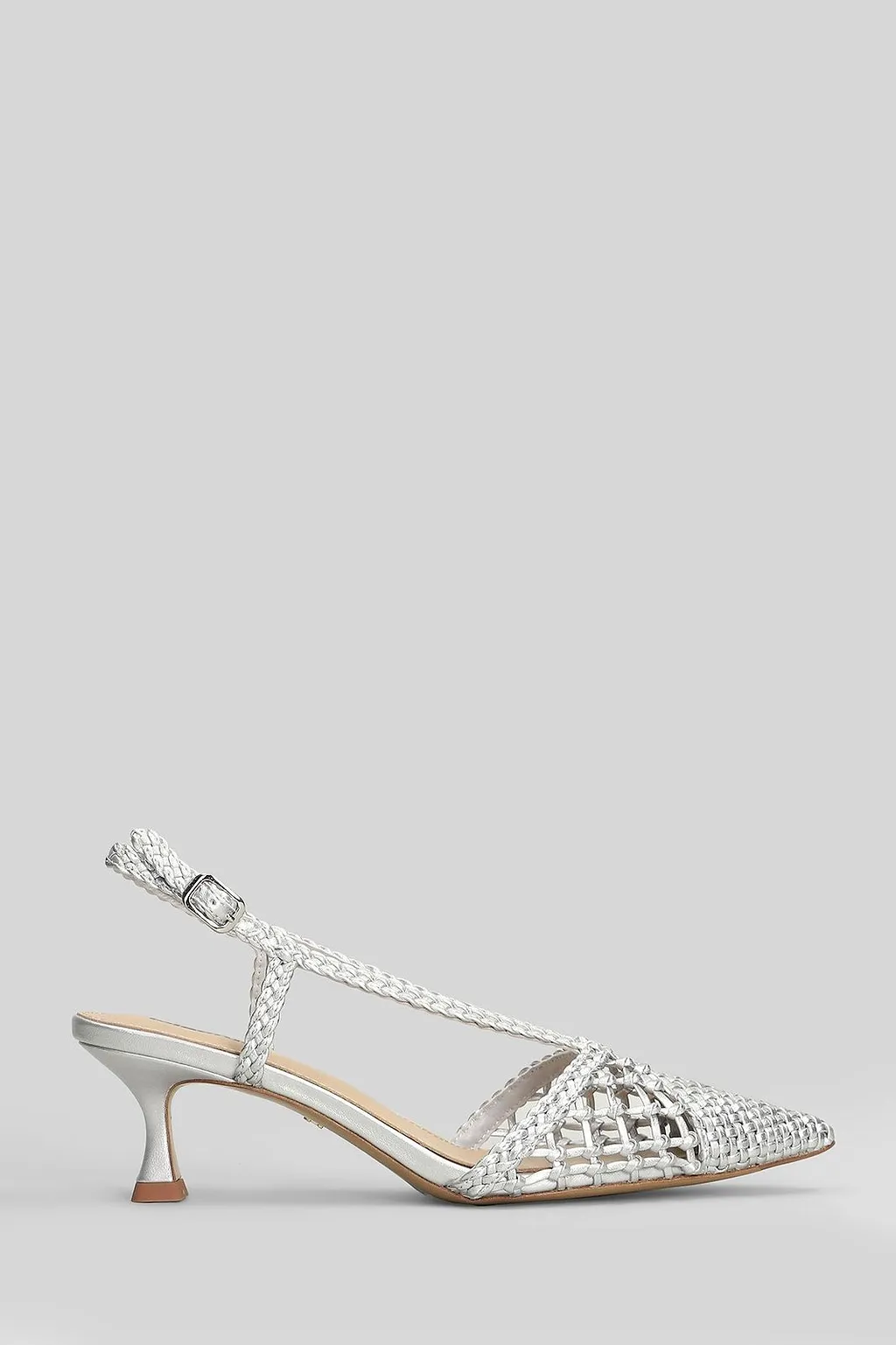 Lola Cruz TÁBata Braided Pumps