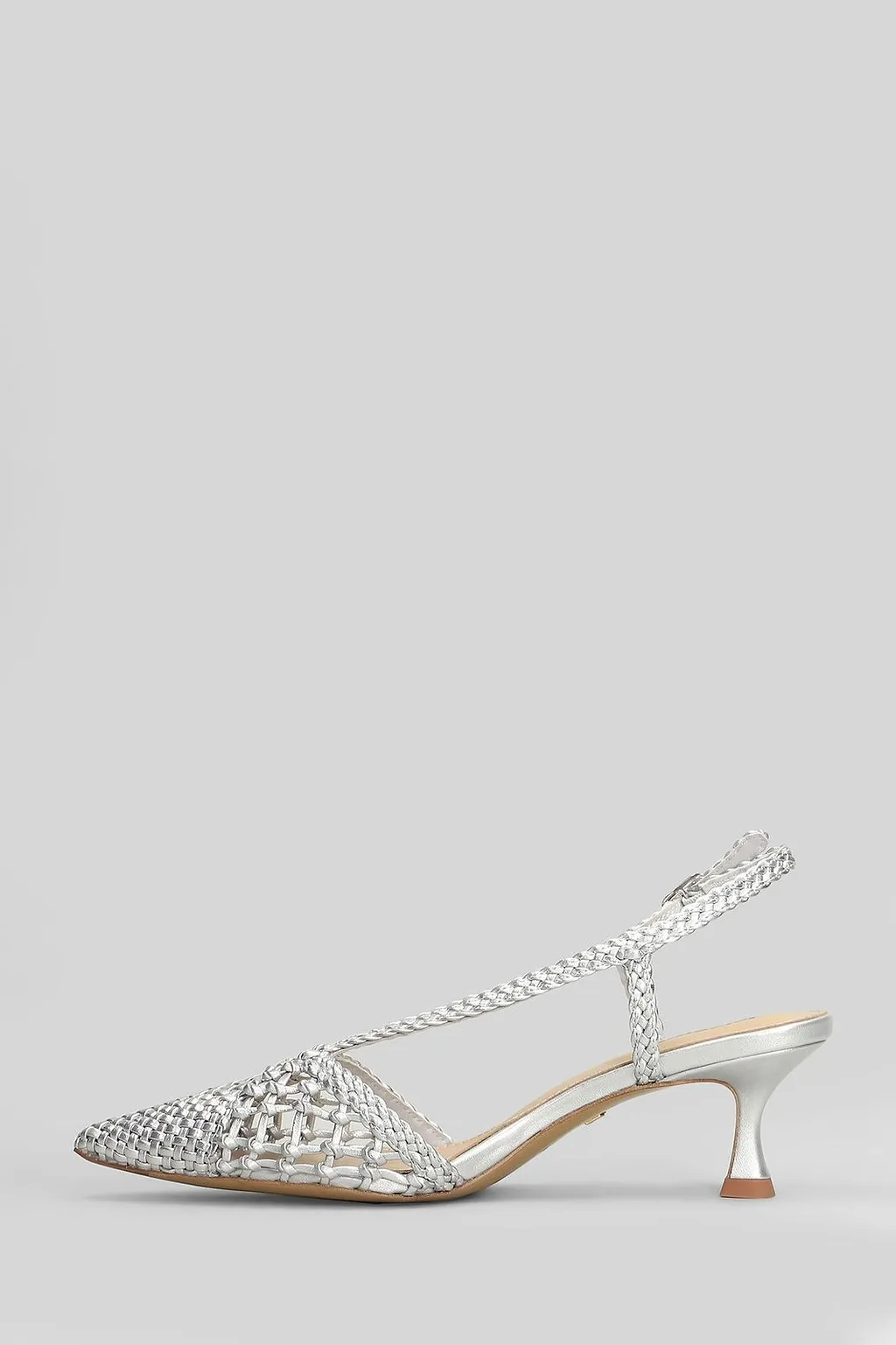 Lola Cruz TÁBata Braided Pumps