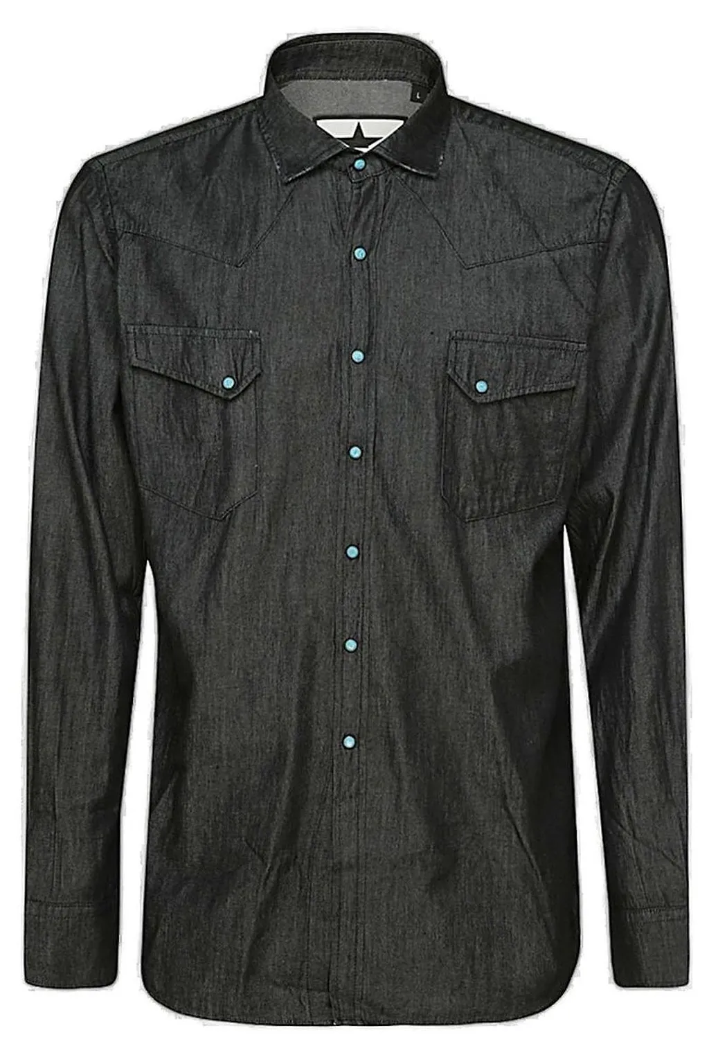 Macchia J Long-Sleeved Denim Shirt