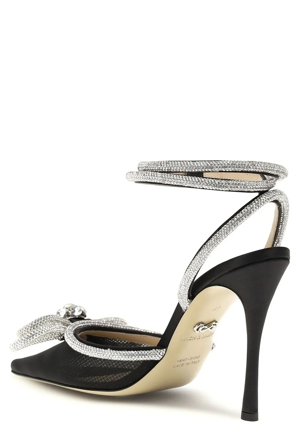 Mach & Mach Embellished Bow Heeled Pumps