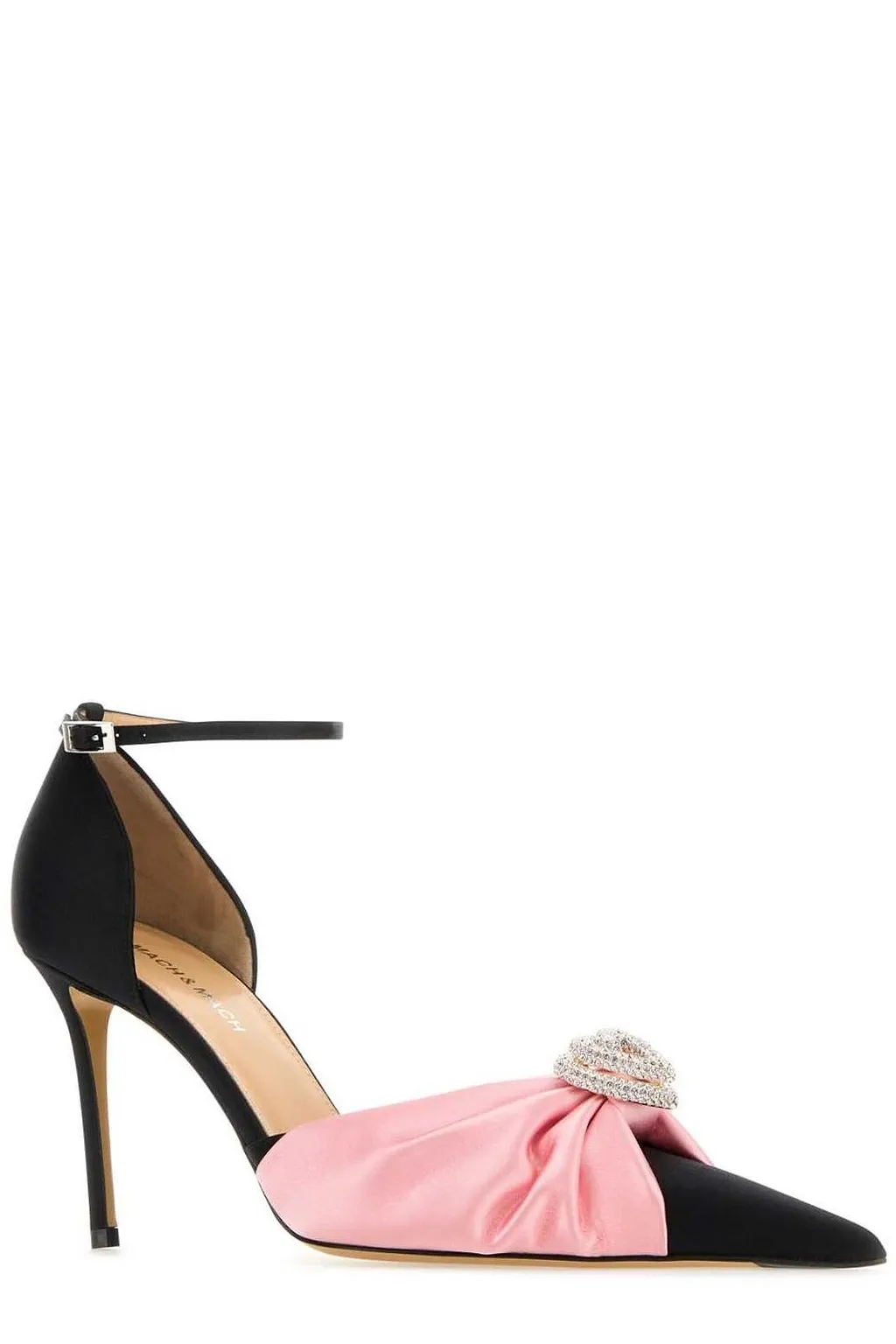 Mach & Mach Bow Detailed Pointed Toe Pumps