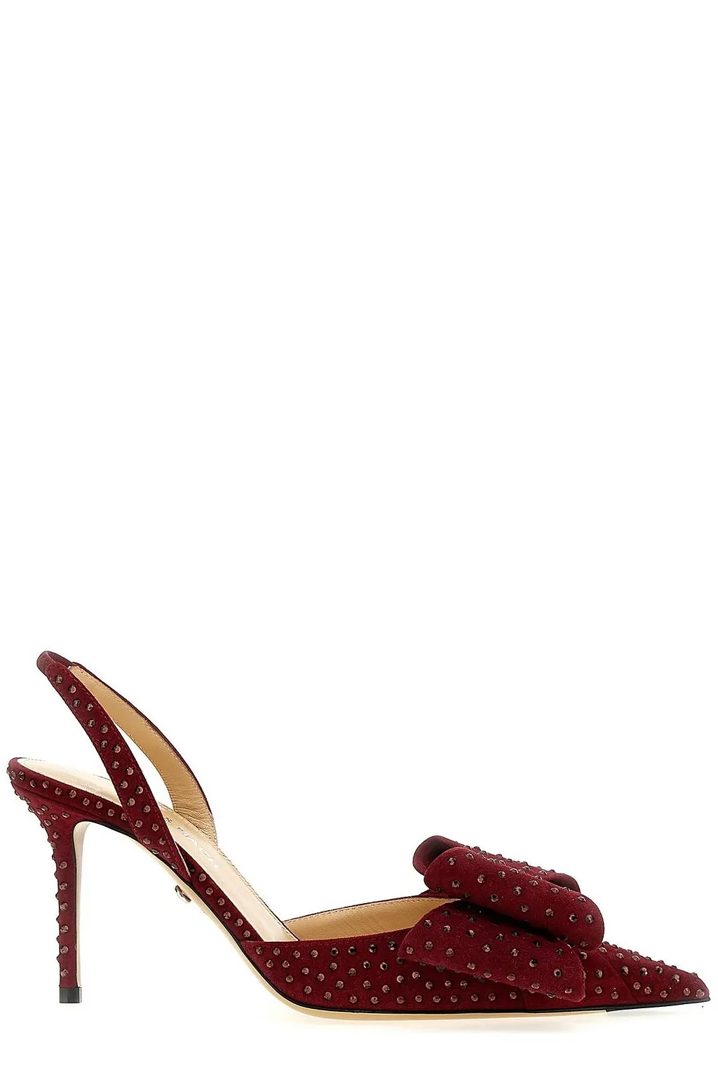 Mach & Mach Bow Embellished Pointed Toe Pumps