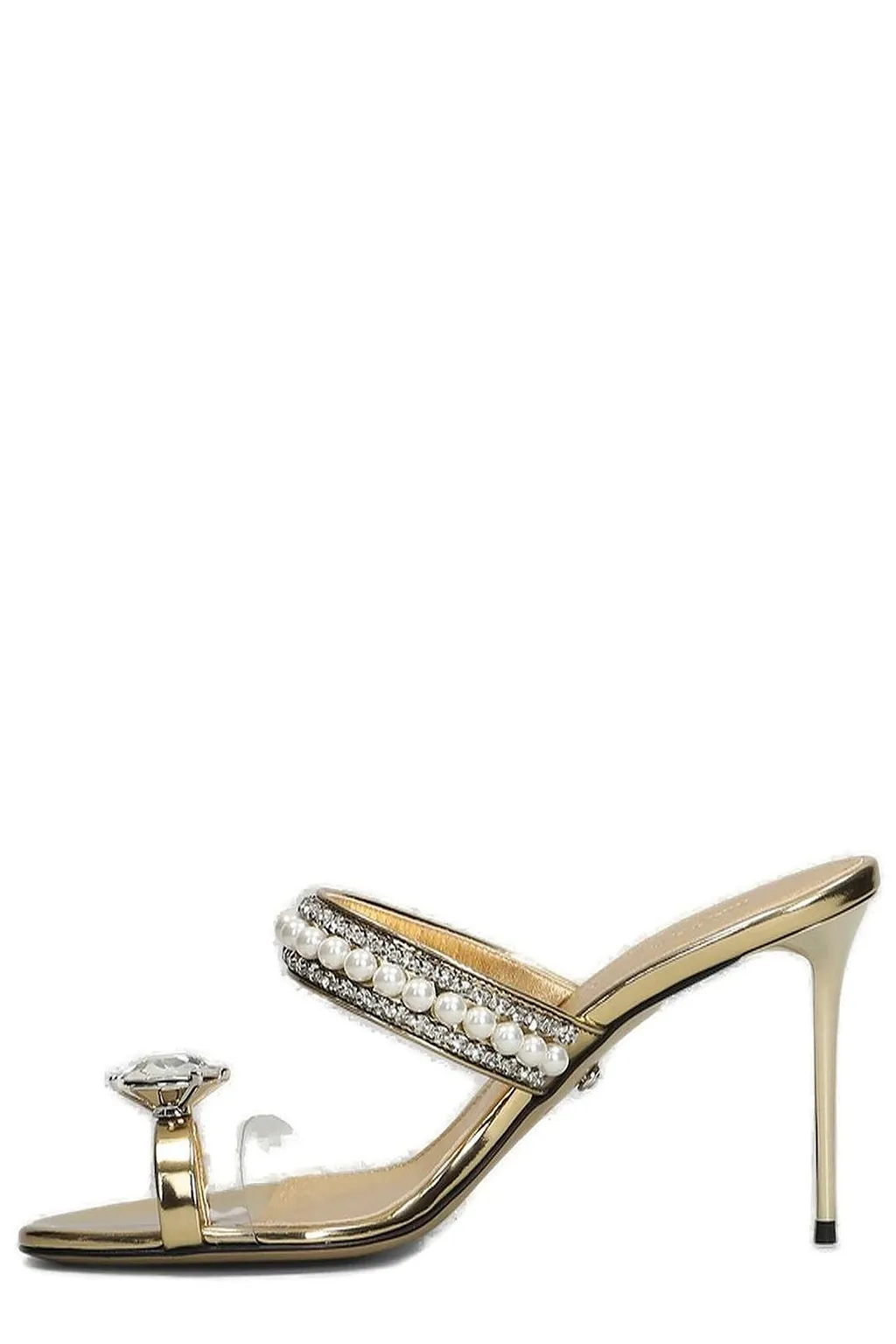 Mach & Mach Embellished Heeled Sandals
