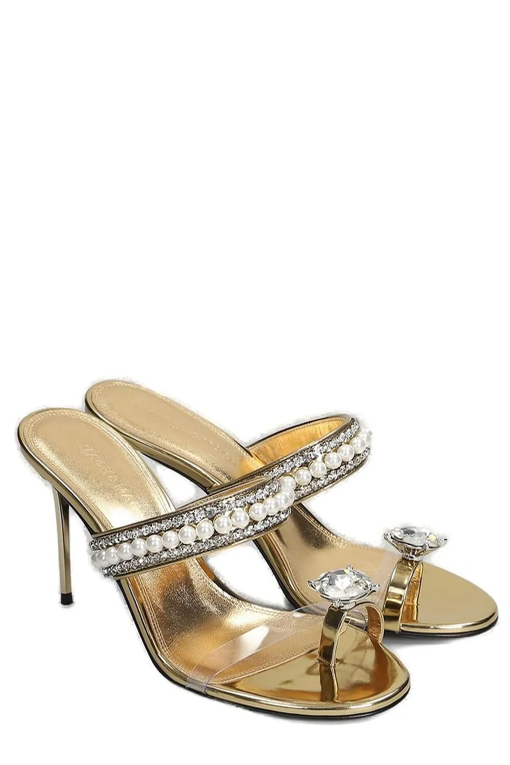 Mach & Mach Embellished Heeled Sandals