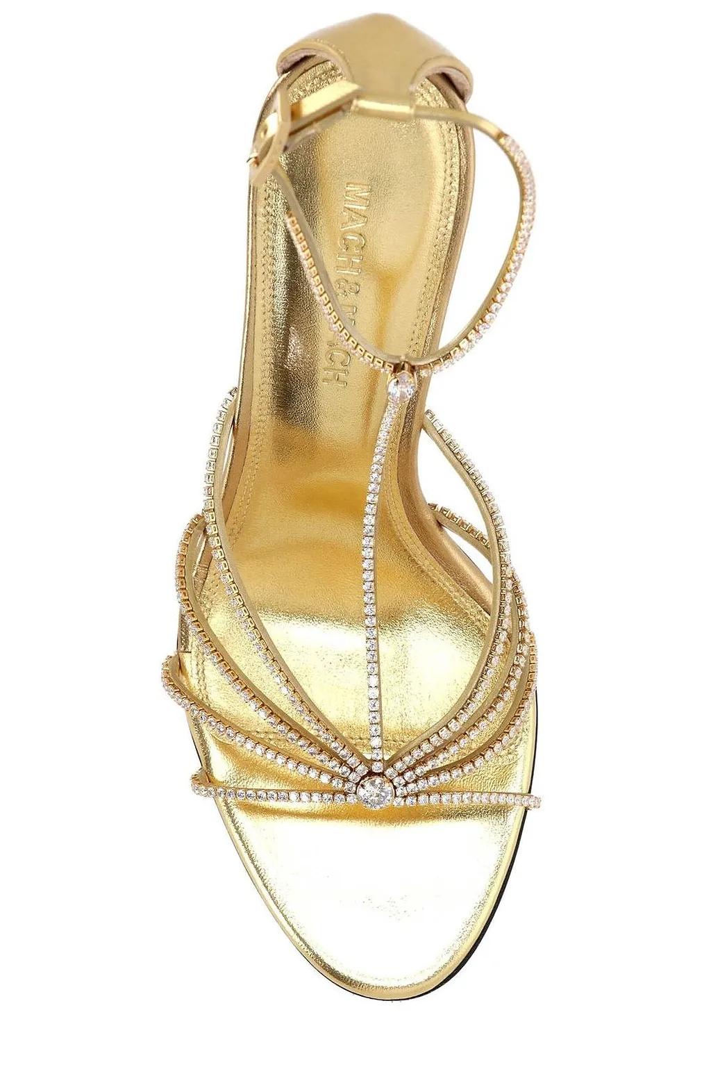 Mach & Mach Embellished Heeled Sandals