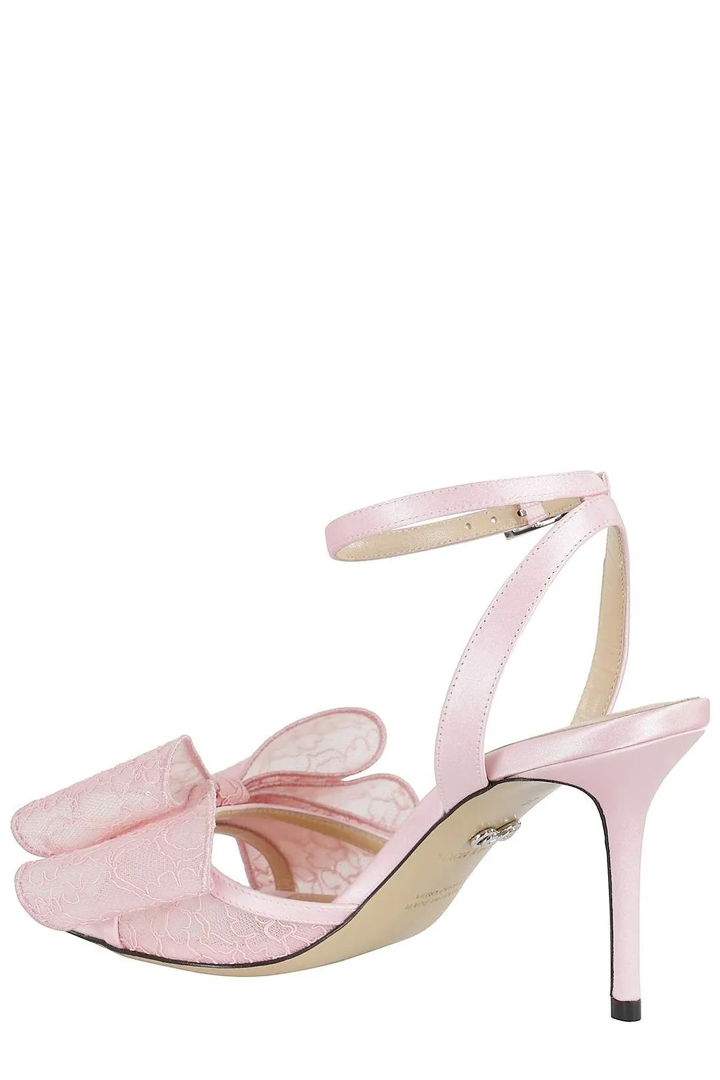 Mach & Mach Le Cadeau Bow Heeled Sandals