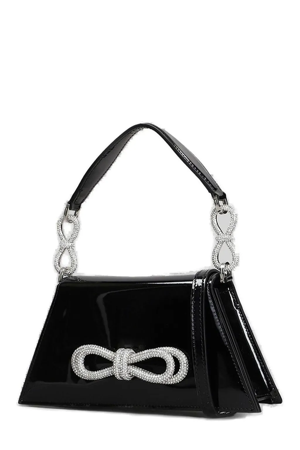 Mach & Mach Medium Samantha Bow Embellished Tote Bag