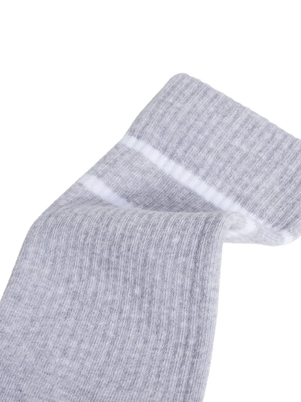 Maison Kitsuné Logo Stripe Socks