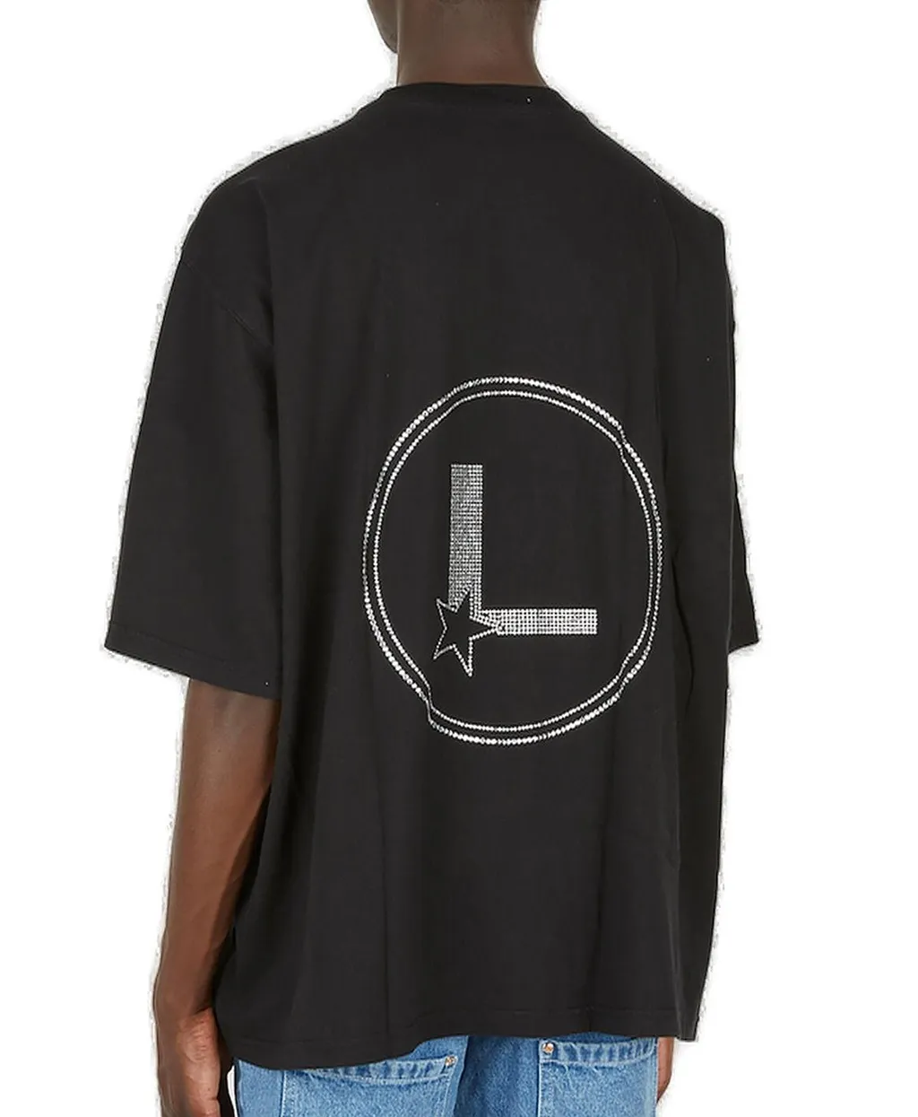 Lourdes Logo-Printed Jersey T-Shirt
