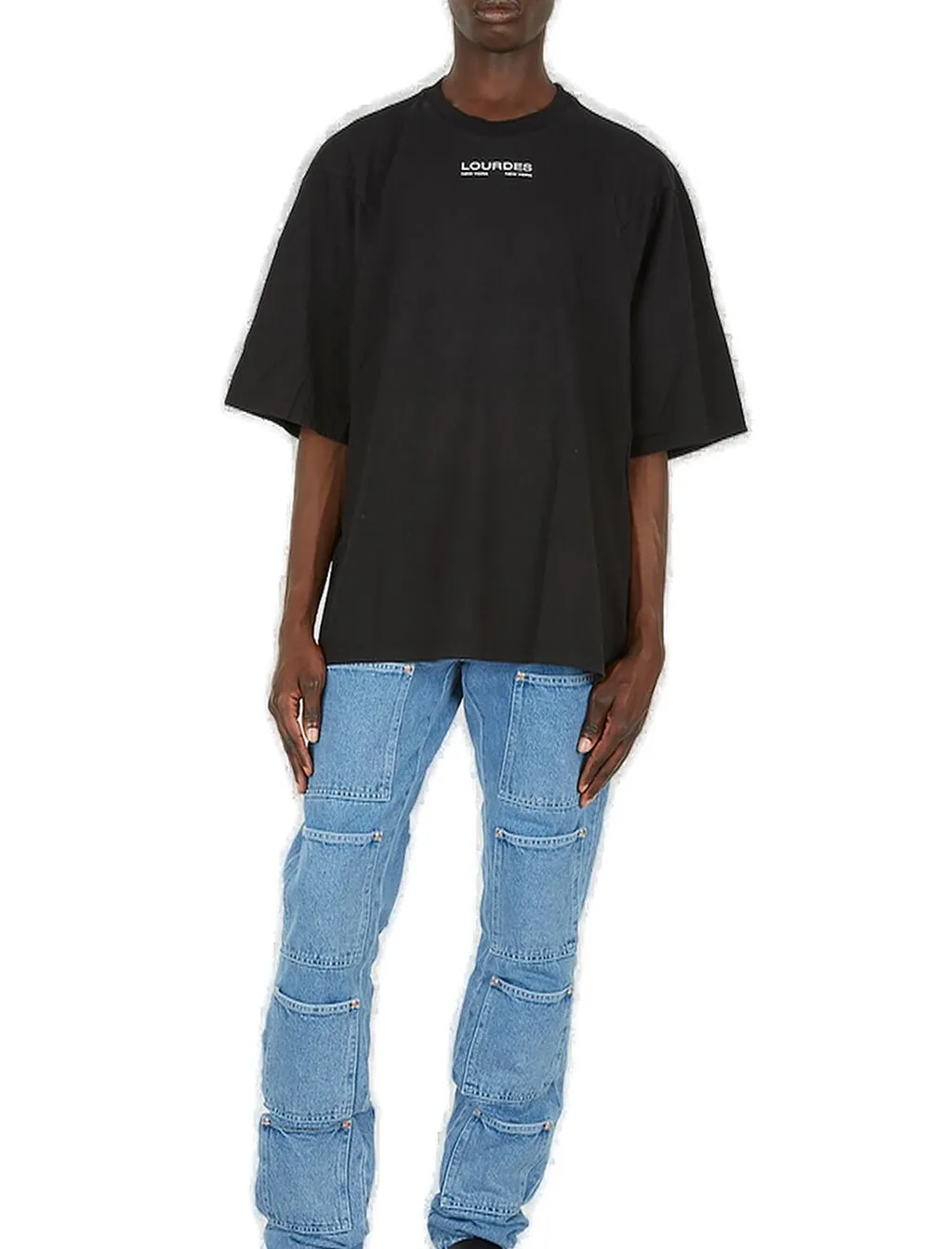 Lourdes Logo-Printed Jersey T-Shirt