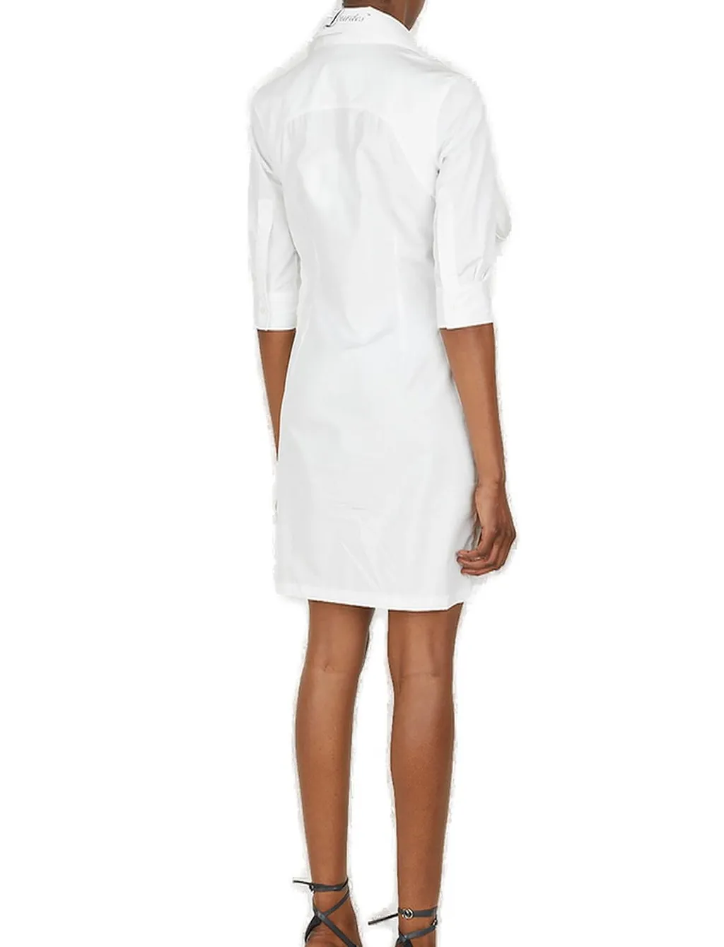 Poplin Mini Shirt Dress