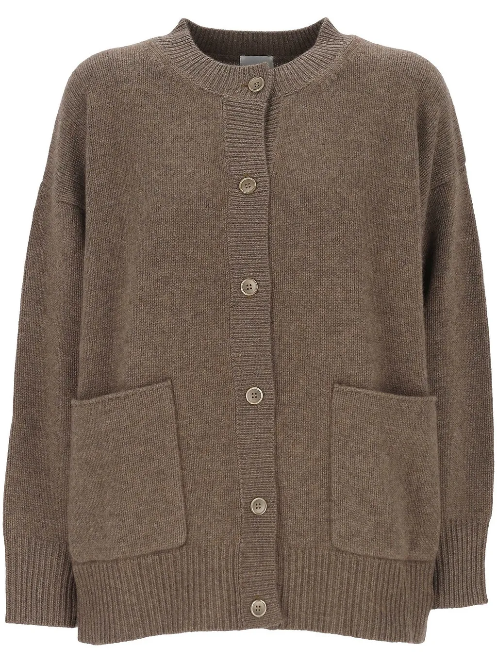 Madeleine Thompson Button-Up Pocket Knitted Sweater