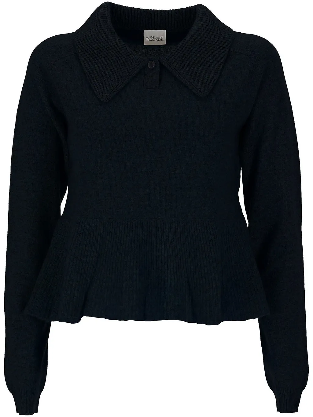 Peplum Collar Sweater