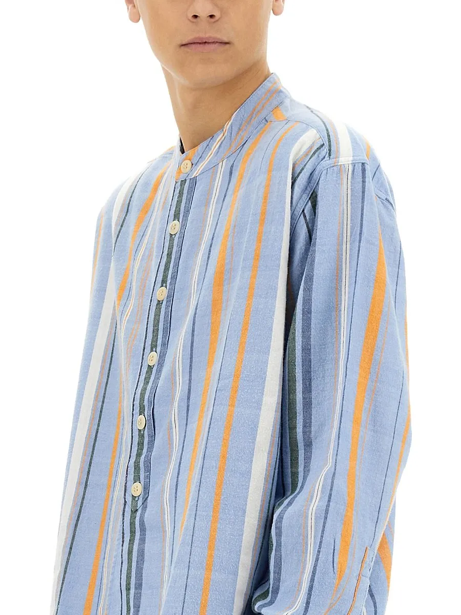 Madras X Nigel Cabourn Classic Stripe Shirt