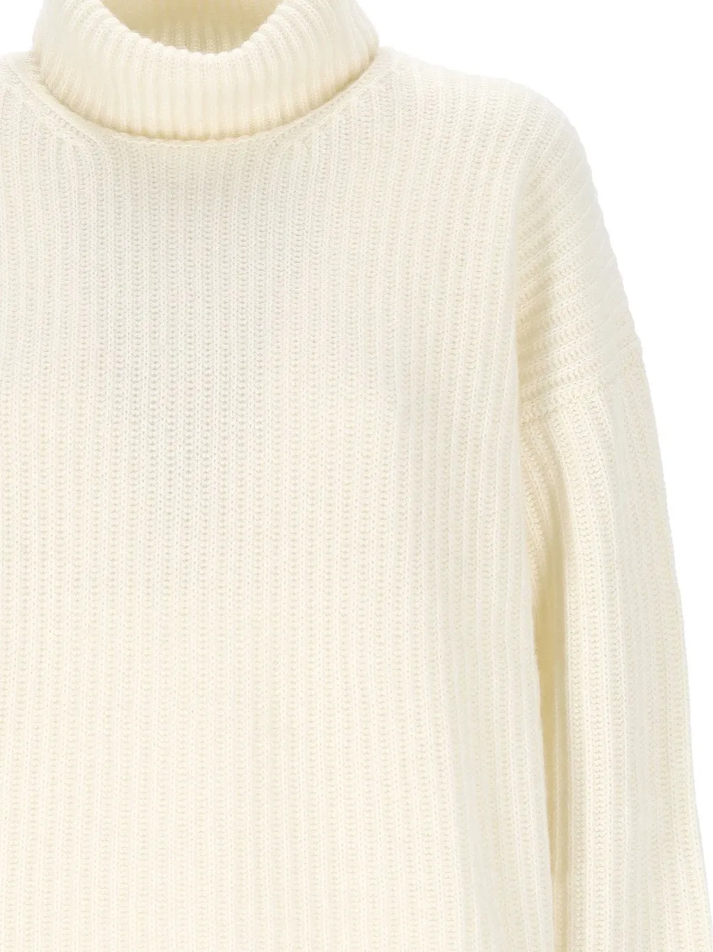 Madeleine Thompson Ribbed Turtleneck Sweater