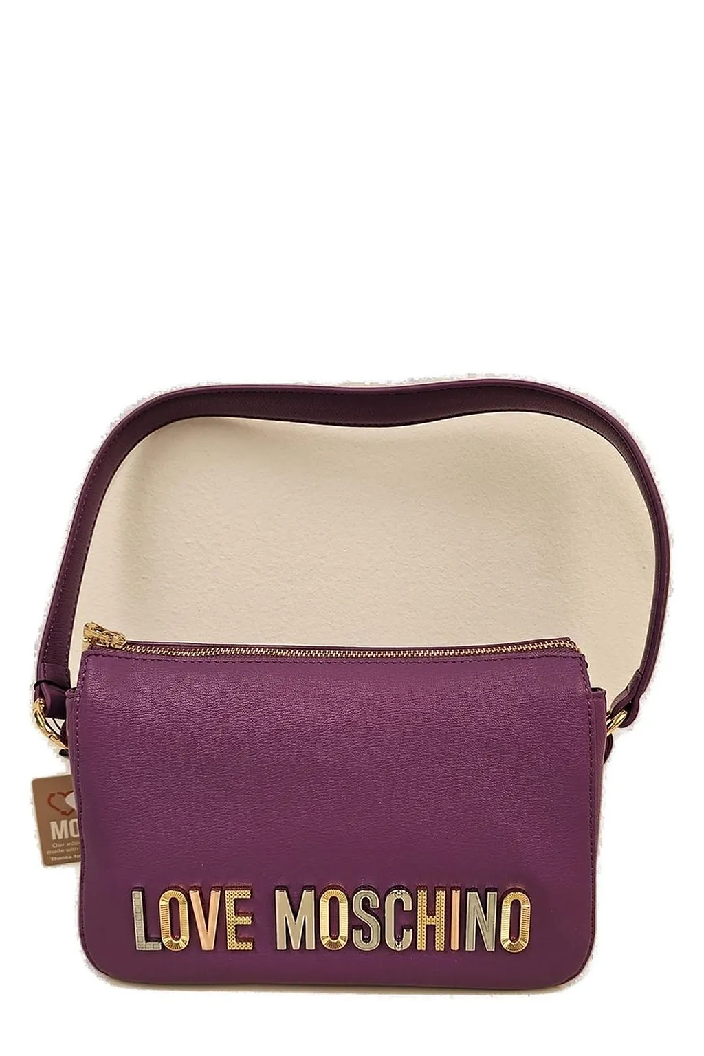 Love Moschino Logo Lettering Shoulder Bag
