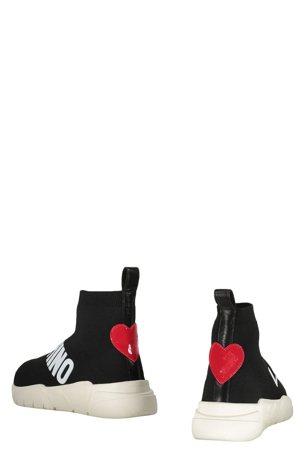 Love Moschino Logo Printed Sock Sneakers