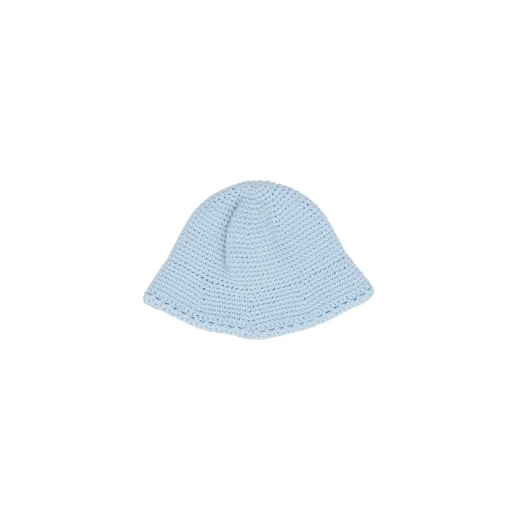 Crochet Flared Brim Bucket Hat