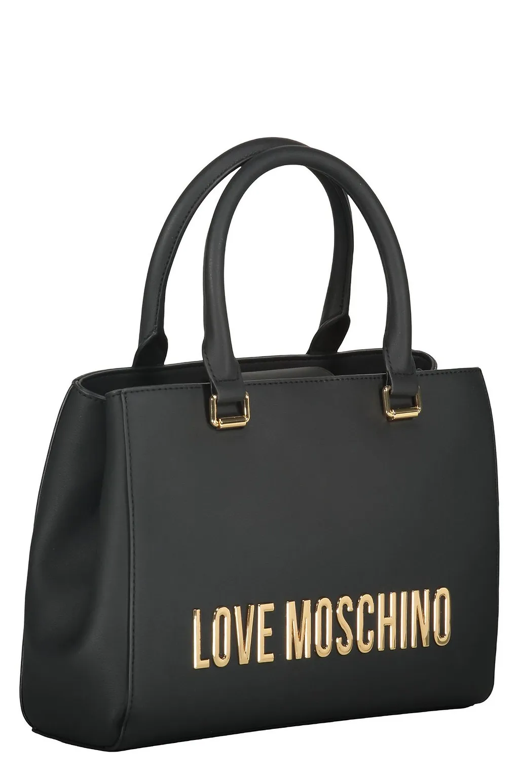 Love Moschino Logo Structured Tote Bag