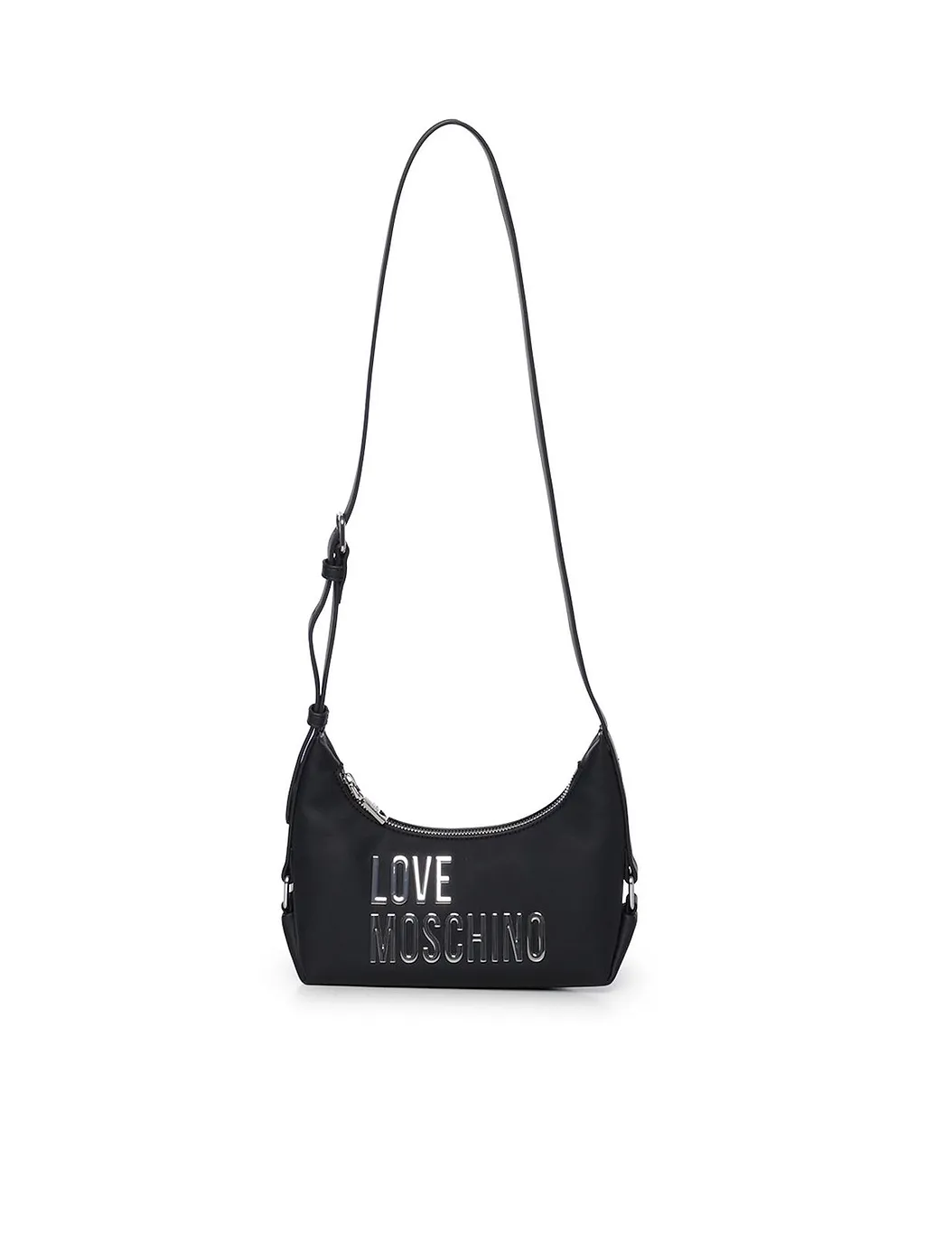 Love Moschino Logo Zip Shoulder Bag