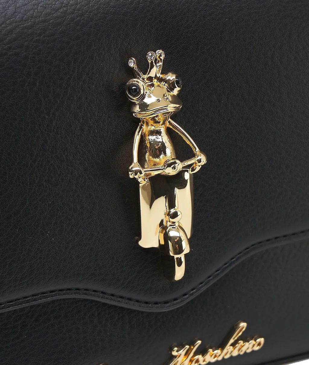Love Moschino Medium Logo-Lettering Top Handle Bag