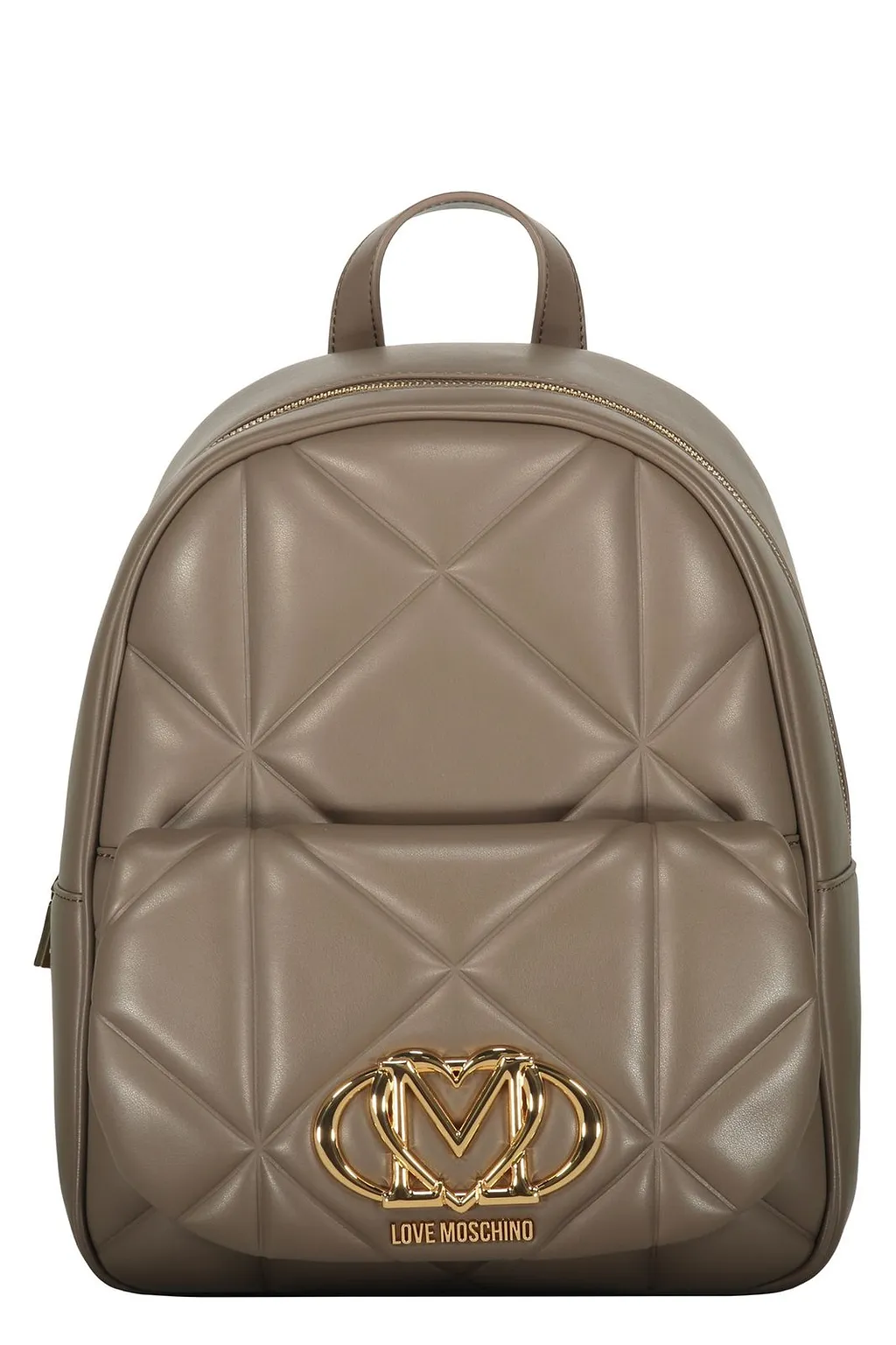 Love Moschino Quilted Logo Backpack