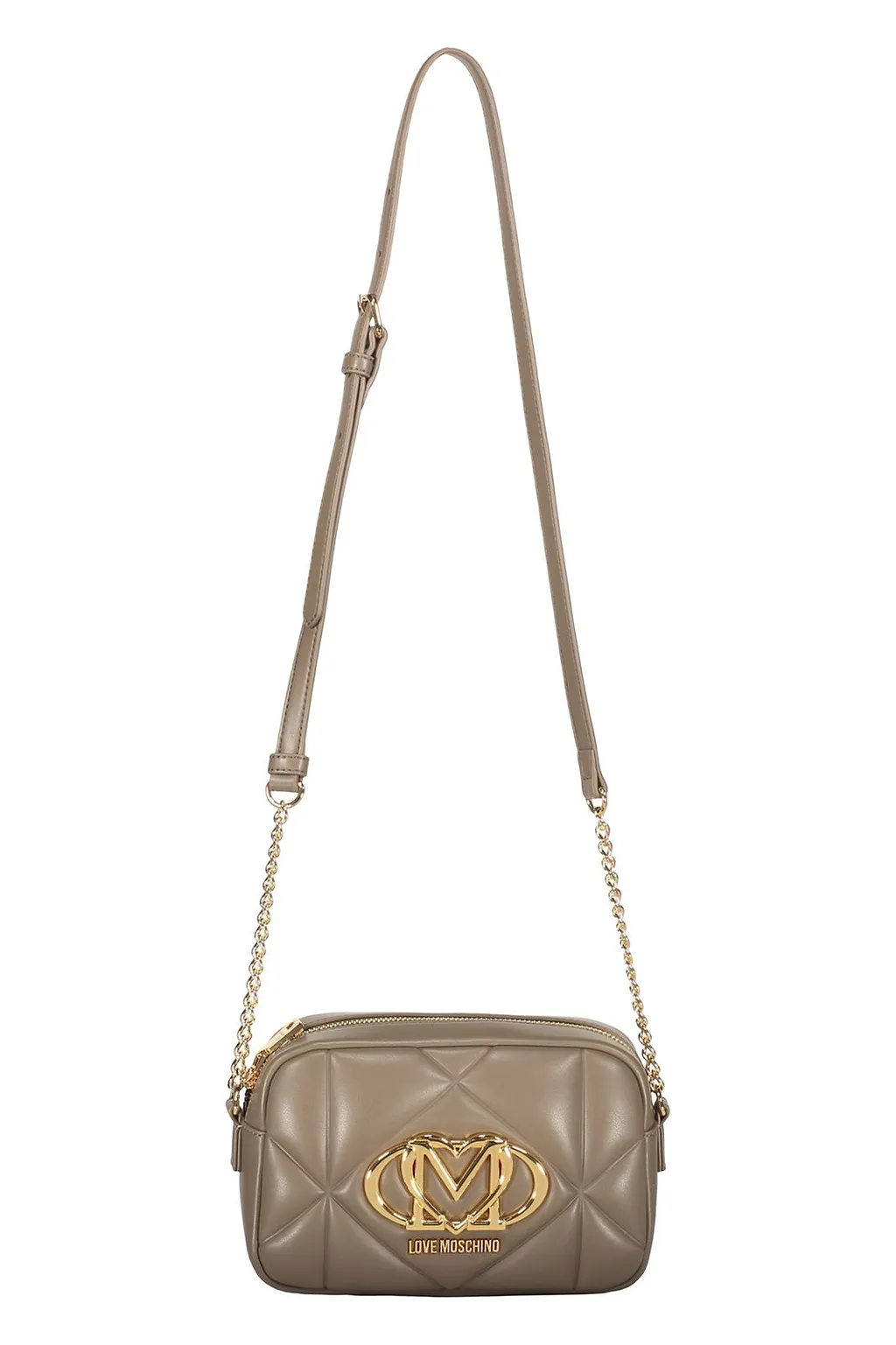 Love Moschino Quilted Logo Shoulder Bag