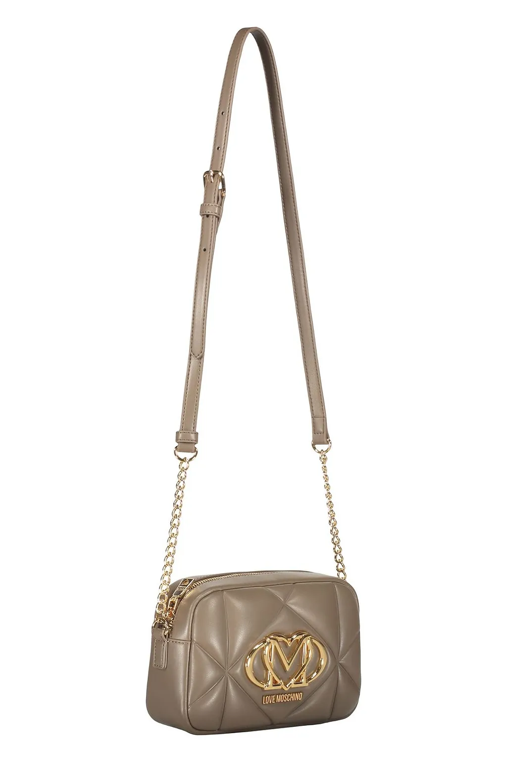 Love Moschino Quilted Logo Shoulder Bag