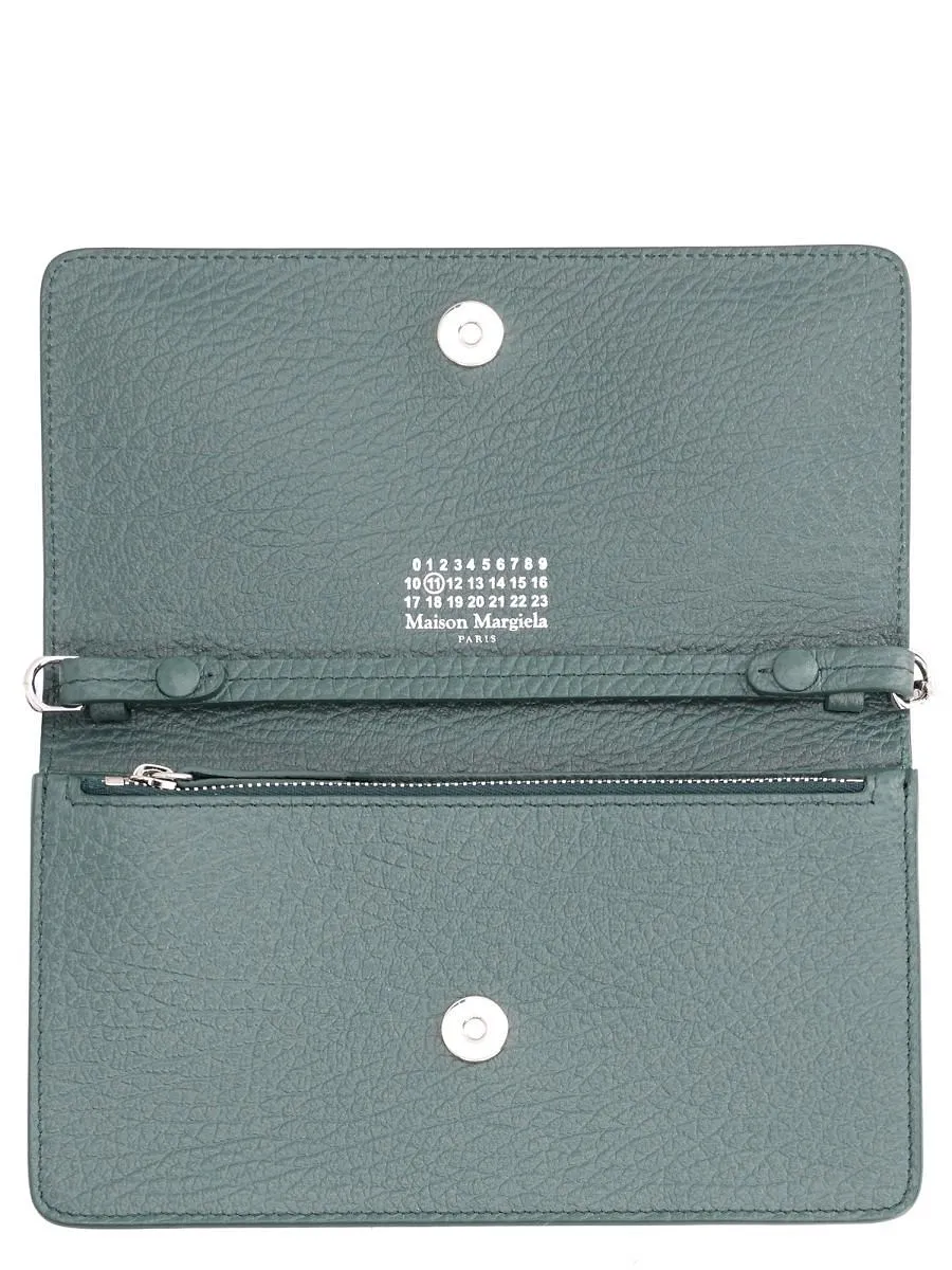 Maison Margiela Chain Strap Leather Wallet