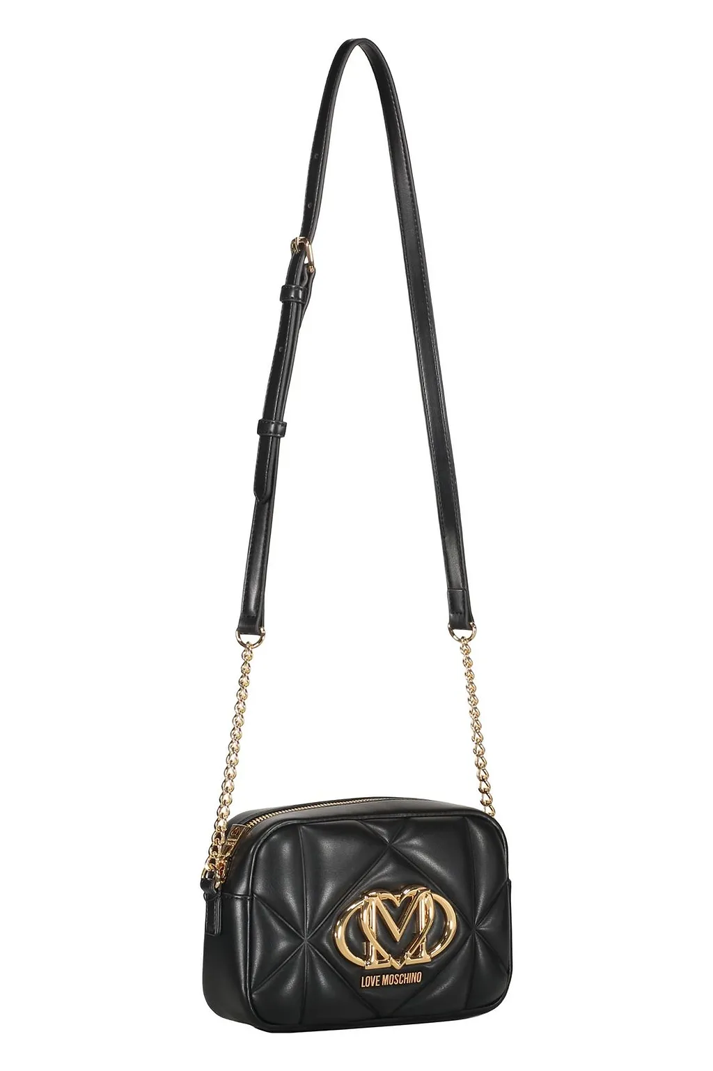 Love Moschino Quilted Logo Shoulder Bag