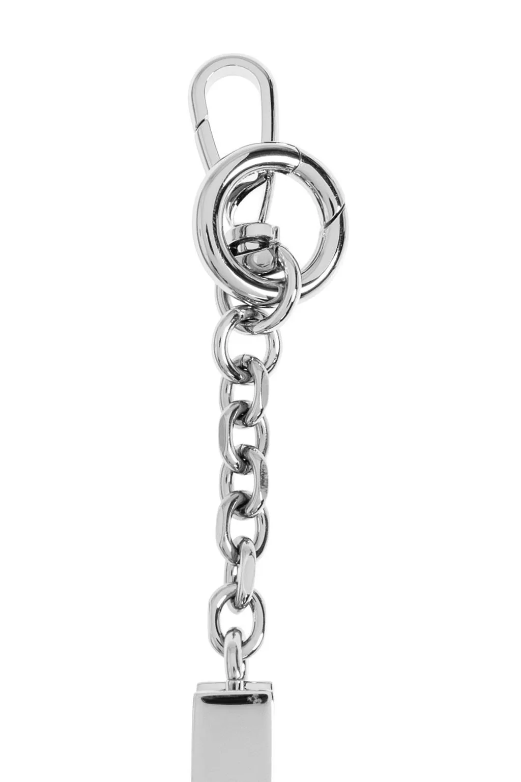 Maison Margiela Clothespin-Shaped Engraved Logo Keyring