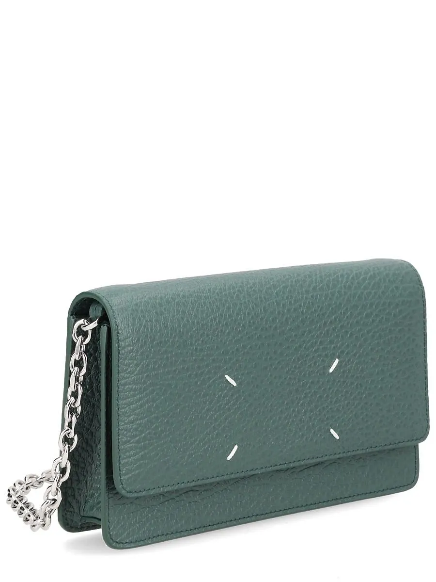Maison Margiela Chain Strap Leather Wallet