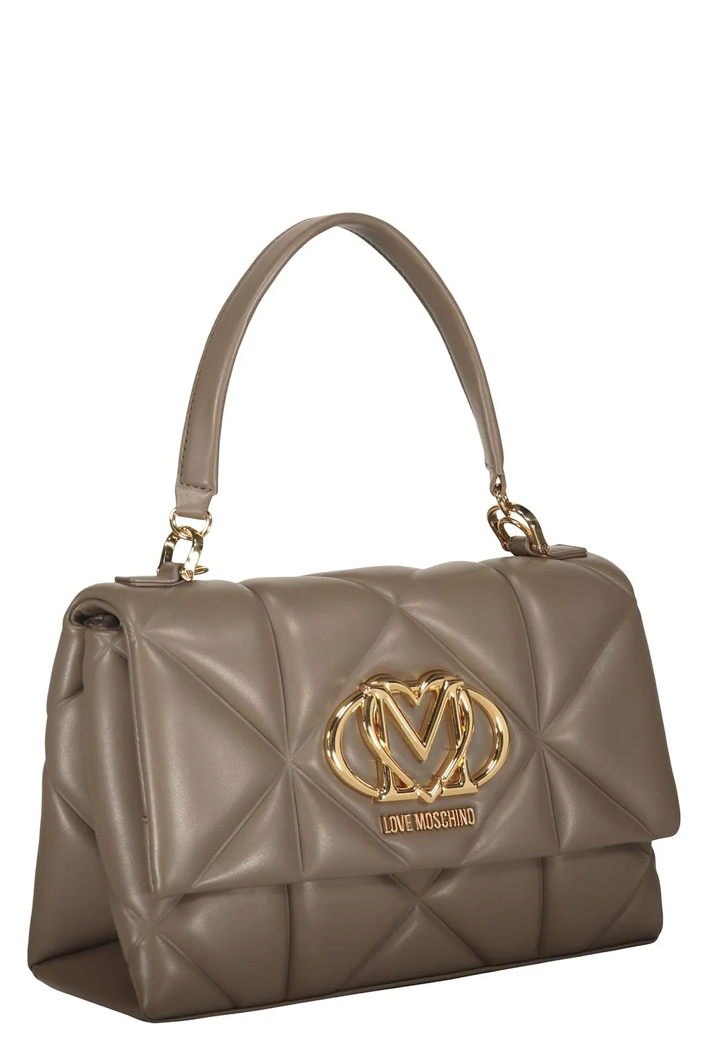Love Moschino Quilted Logo Shoulder Bag