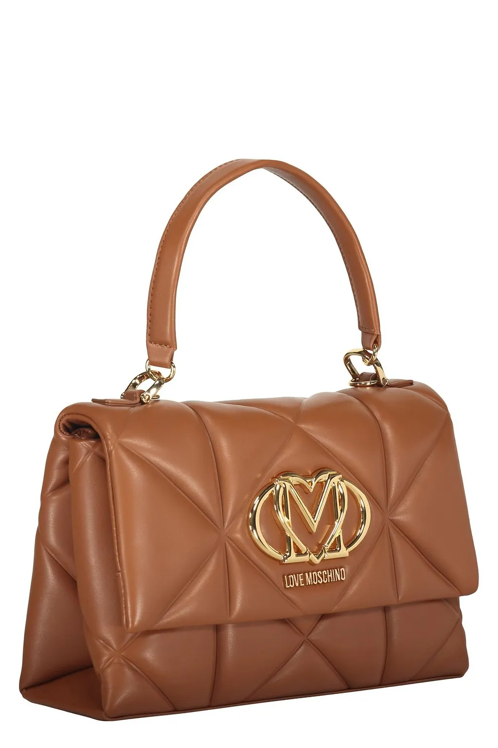 Love Moschino Quilted Logo Shoulder Bag