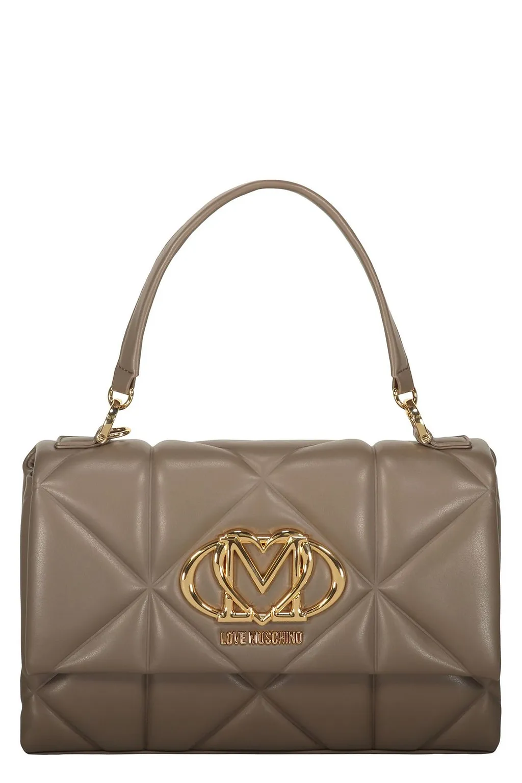 Love Moschino Quilted Logo Shoulder Bag