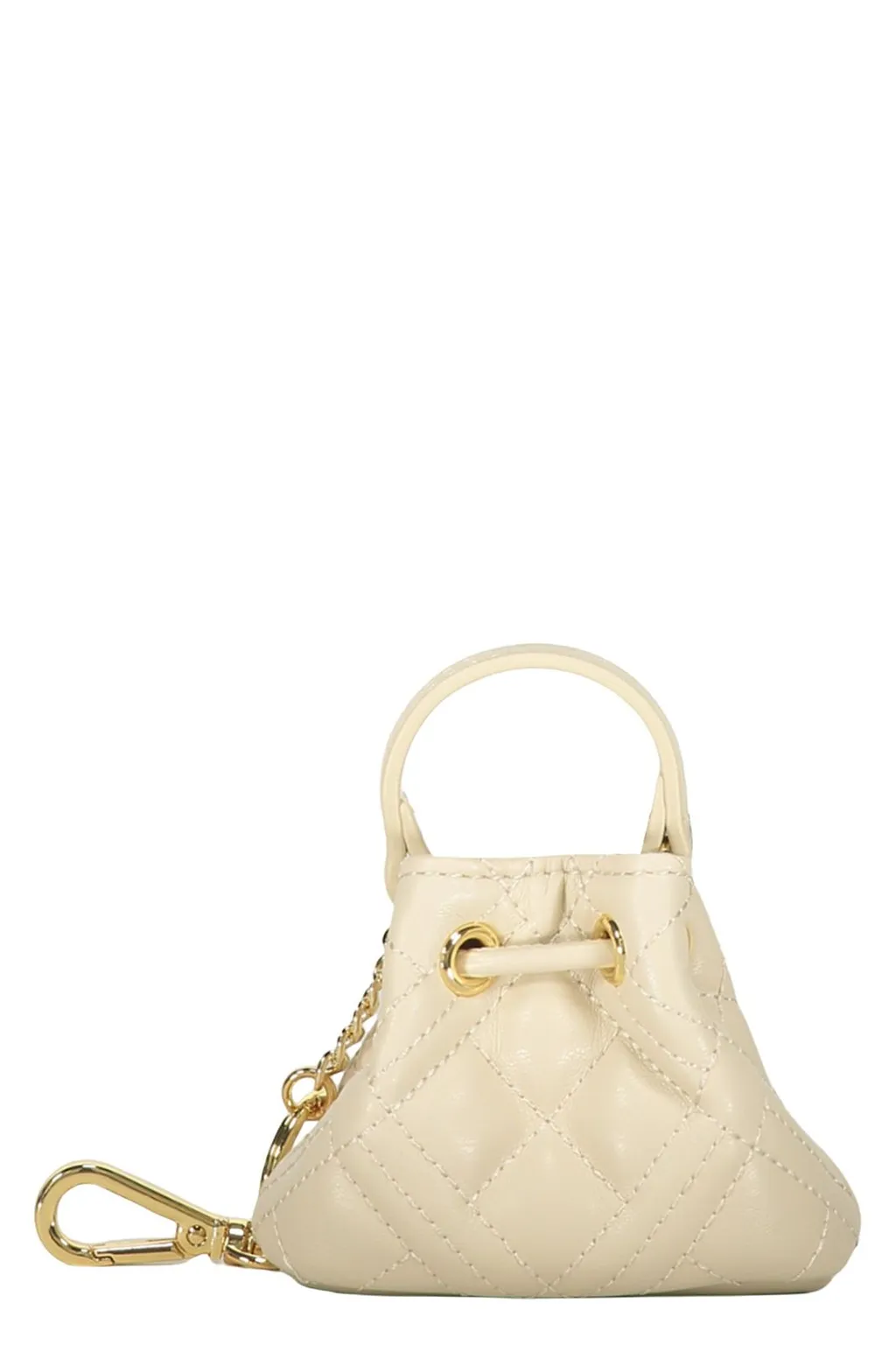 Love Moschino Quilted Mini Bag Keyring