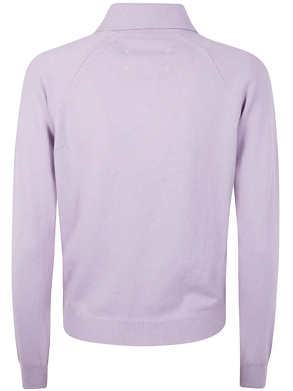 Maison Margiela Four-Stitch Ribbed Knit Top