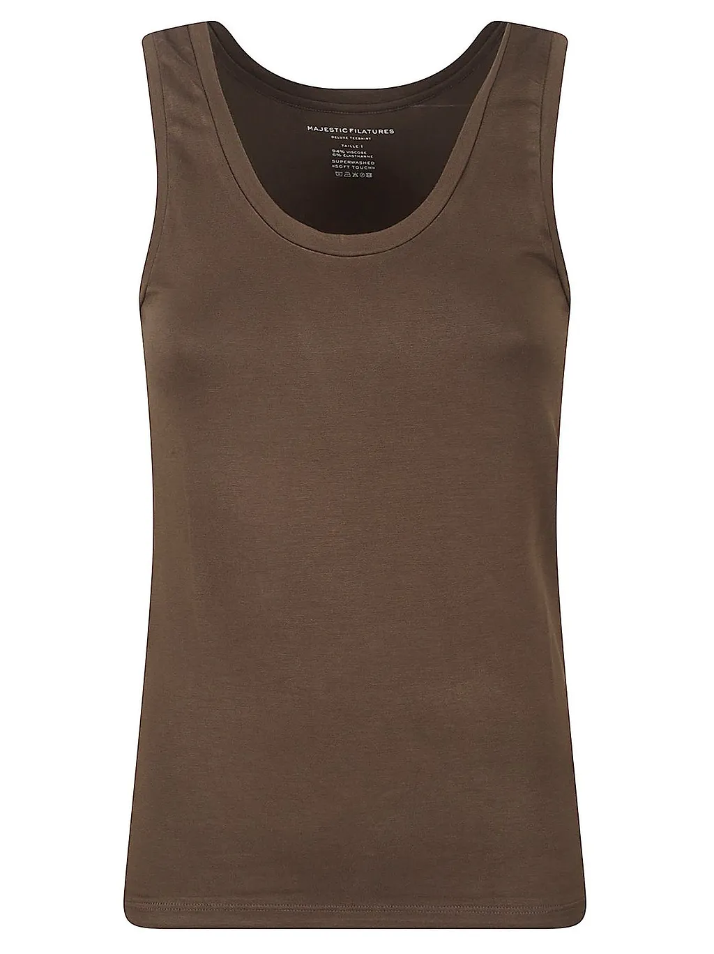 Majestic Filatures Scoop Neck Tank Top