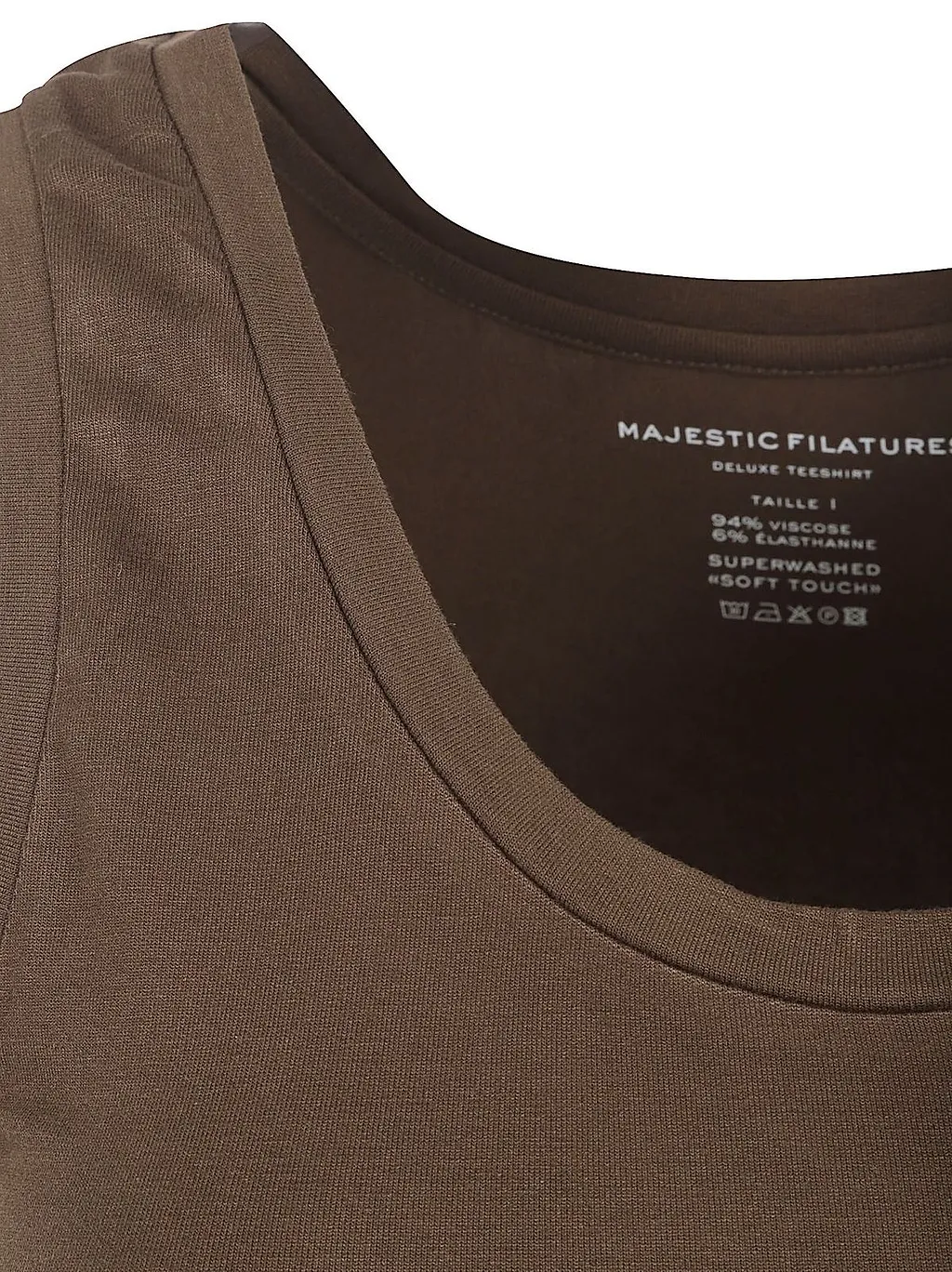 Majestic Filatures Scoop Neck Tank Top