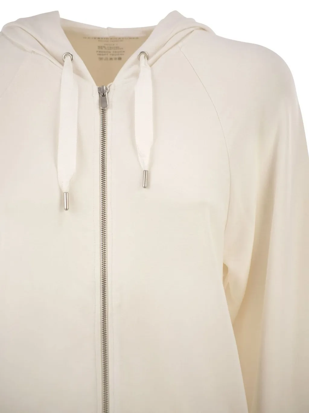 Majestic Filatures Zip-Up Drawstring Hoodies