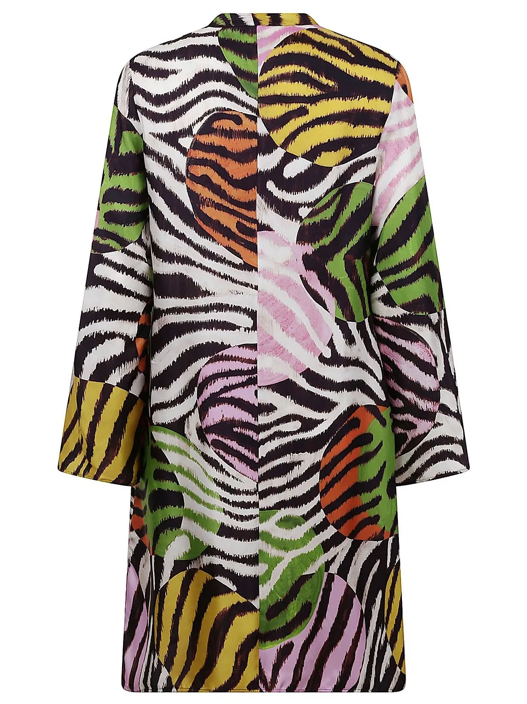 Maliparmi Abstract Zebra Print Dress