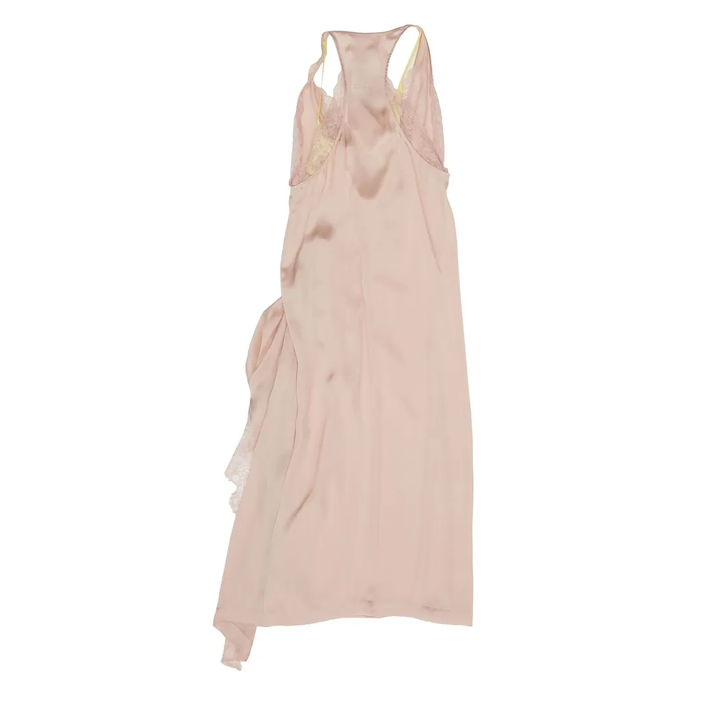 Maison Margiela Lace Slip Midi Dress