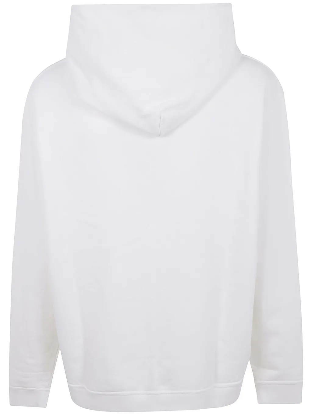 Maison Margiela Logo Printed Long-Sleeved Hoodie